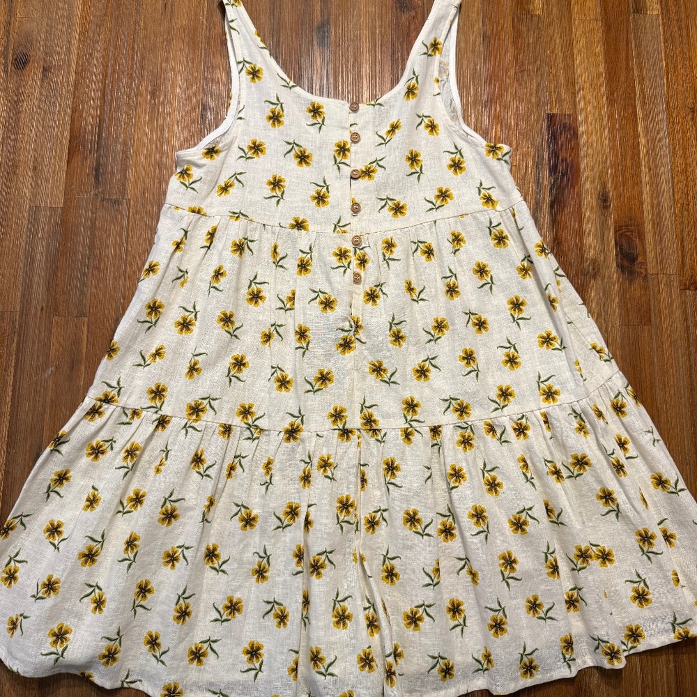 Zara kids sunflower dress